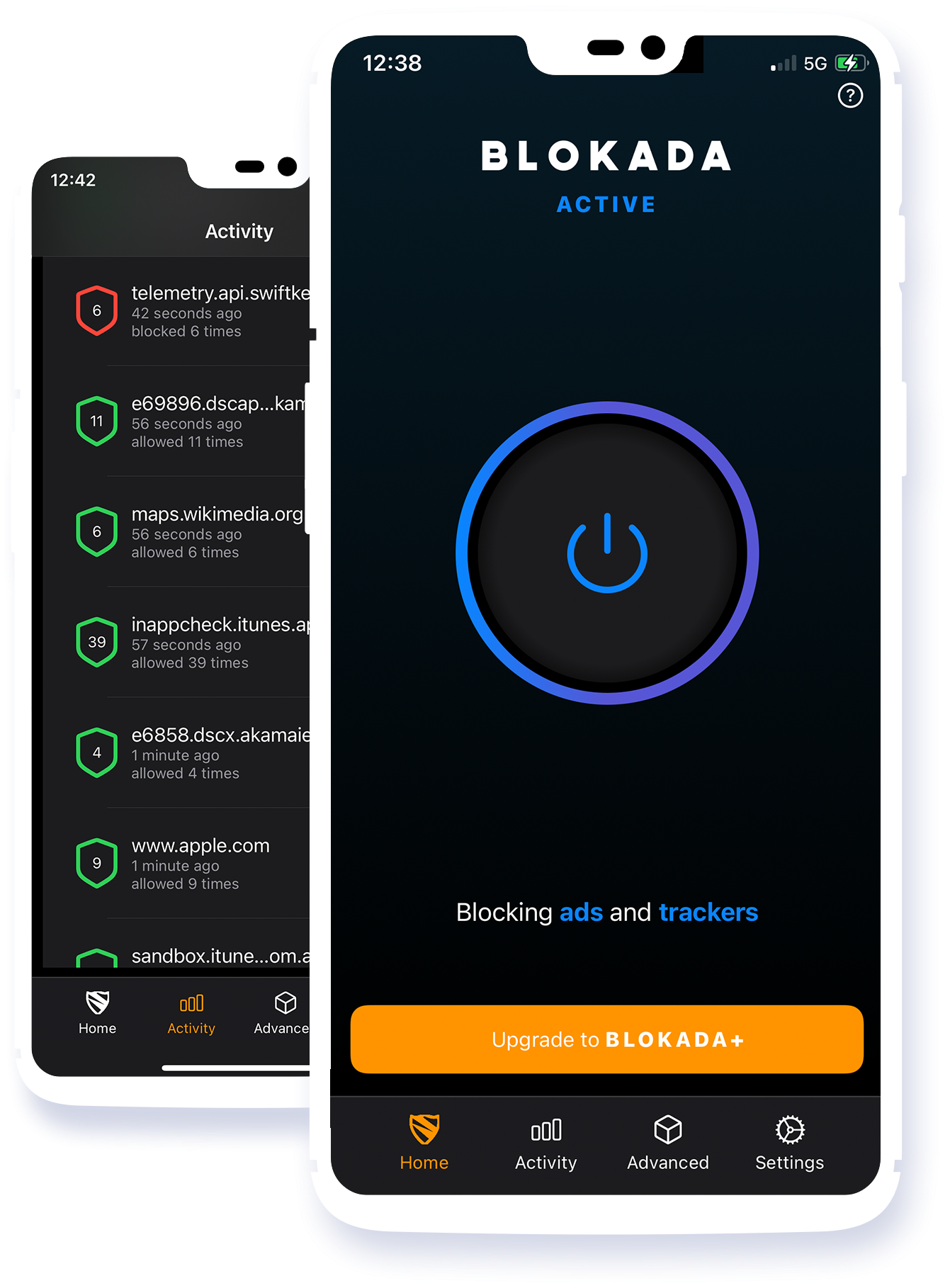 Blokada - the popular mobile adblocker and VPN for Android and iOS